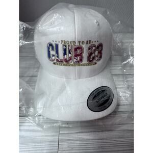 Proud To Be Club 83 Liberty Not Tyranny SnapBack Embroidered Hat NWT